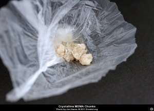 Bag of MDMA (Courtesy: Erowid.org)